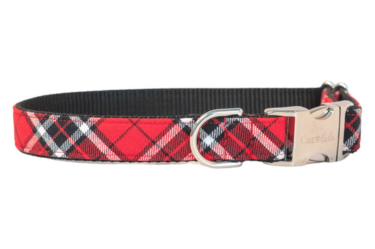 Parker Plaid Dog Collar - Crew LaLa