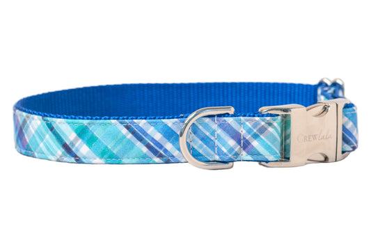 Pawley's Plaid Dog Collar - Crew LaLa