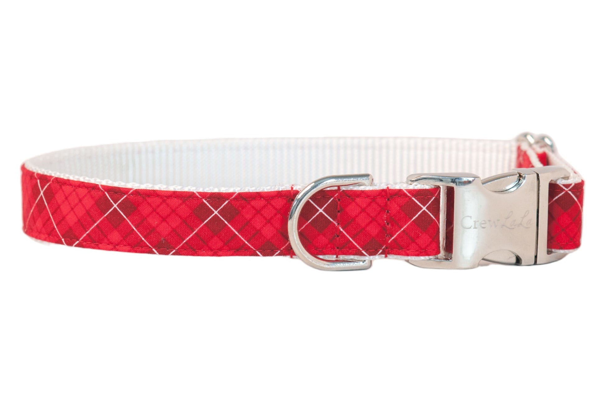 Edward's Plaid Bow Tie Dog Collar - Crew LaLa