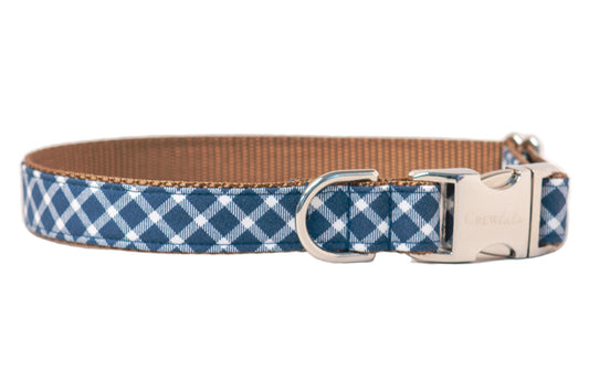 Lou's Plaid Dog Collar - Crew LaLa