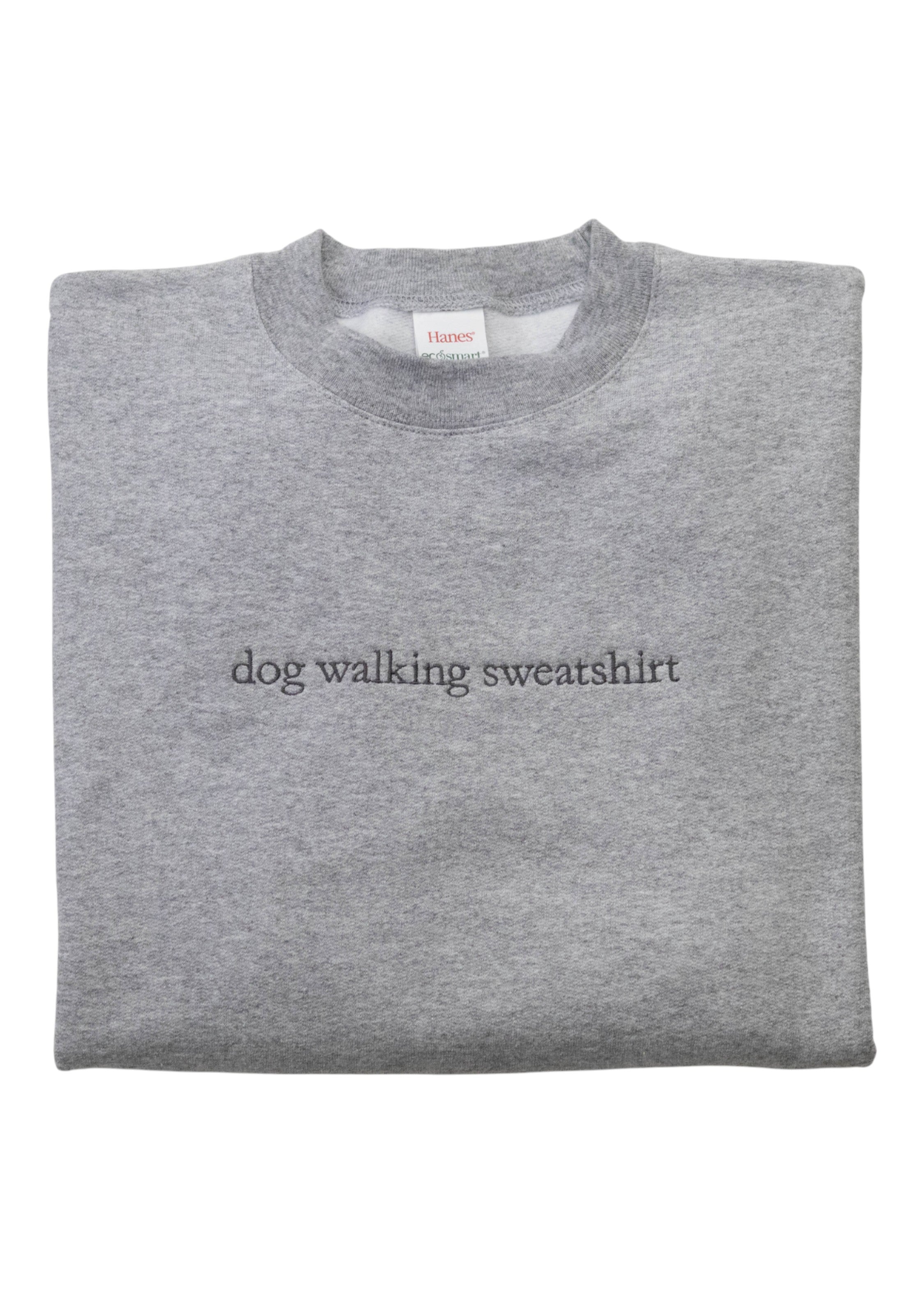 dog walking Sweatshirt