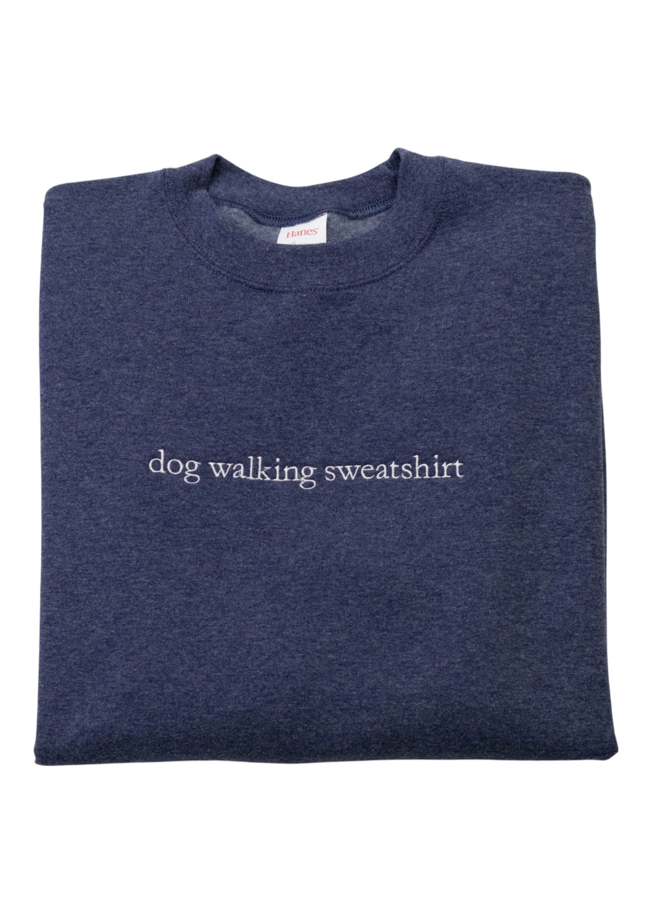 dog walking Sweatshirt