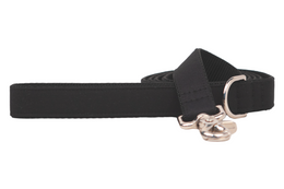 Black Tie Woven Dog Leash