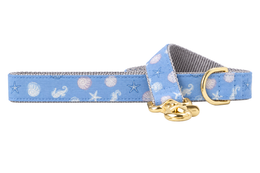 Blue Sea Shells Dog Leash