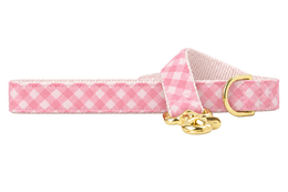 Blush and Bashful Picnic Plaid Dog Leash