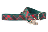 Holiday Plaid Dog Leash