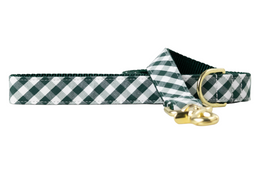 Forest Green Picnic Plaid  Dog Leash