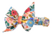 English Garden Belle Bow Dog Collar