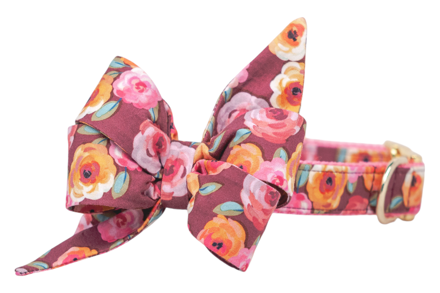 Briar Rose Belle Bow Dog Collar