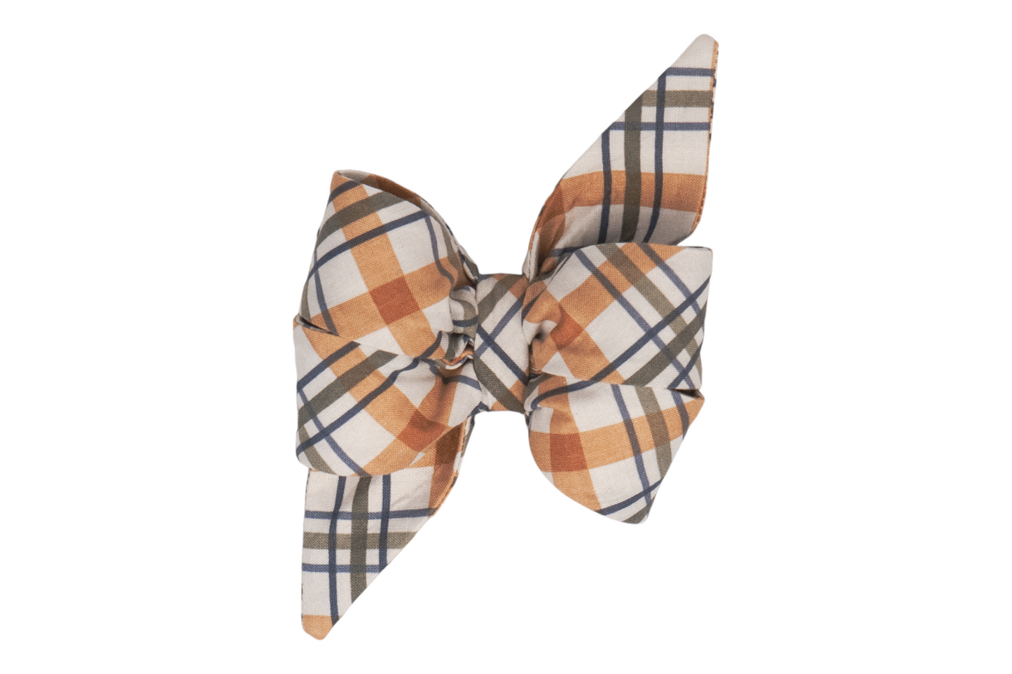Georgies Plaid Dog Belle Bow - Crew LaLa