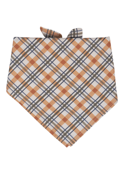 Georgies Plaid Dog Bandana - Crew LaLa