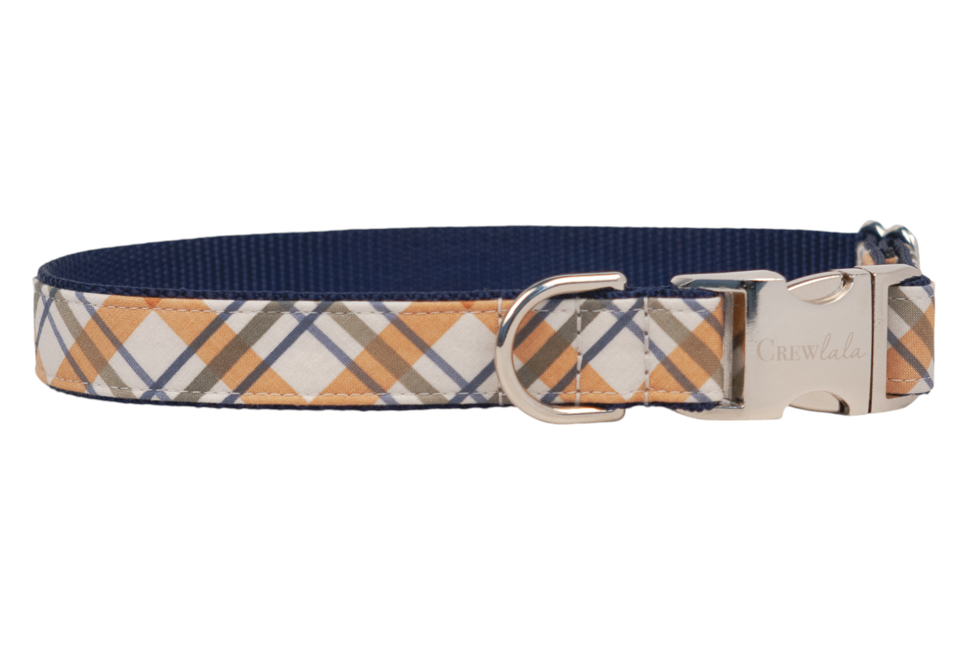 Georgies Plaid Dog Collar - Crew LaLa