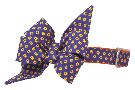 Paws Up Belle Bow Dog Collar