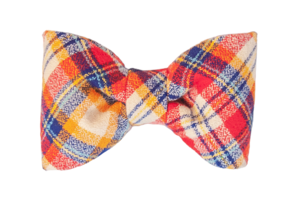 Fireside Flannel Bow Tie