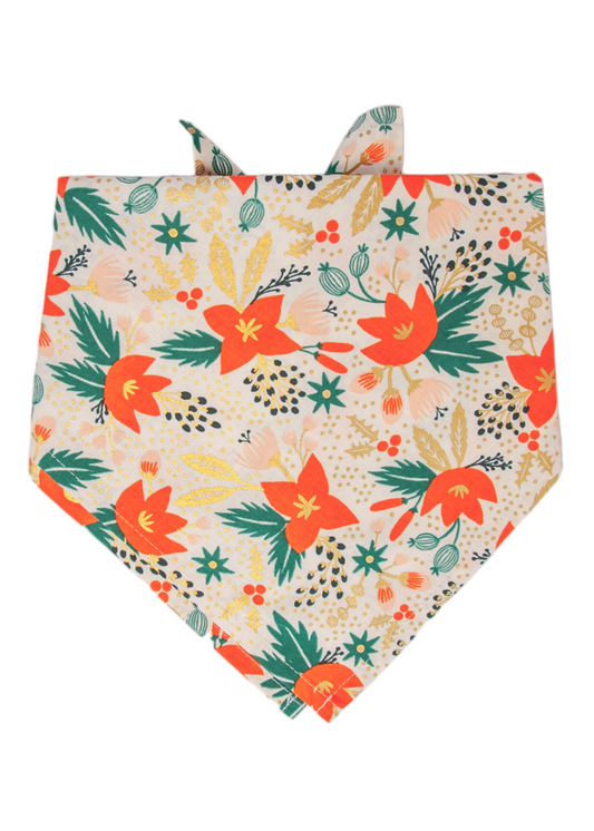 Spiced Orange Blossoms Dog Bandana - Crew LaLa