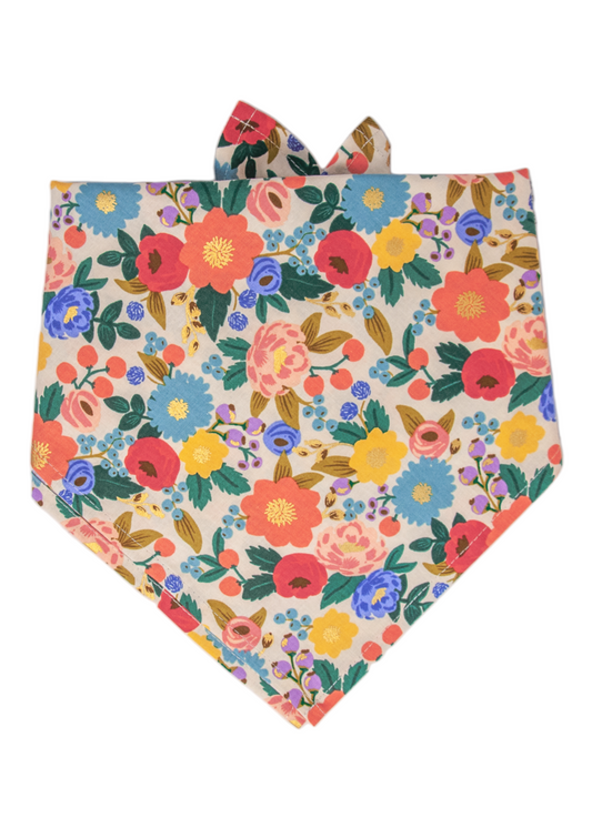 English Garden Dog Bandana - Crew LaLa