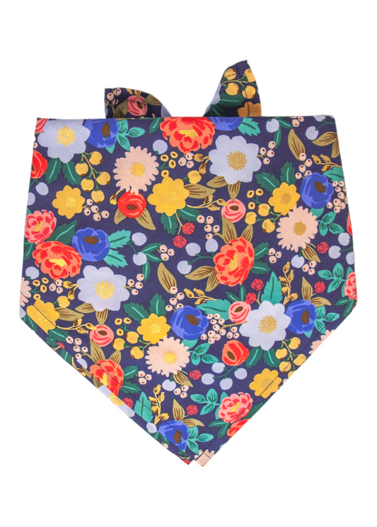 Midnight Garden Dog Bandana - Crew LaLa