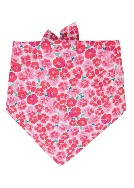 Pink Primrose Dog Bandana - Crew LaLa