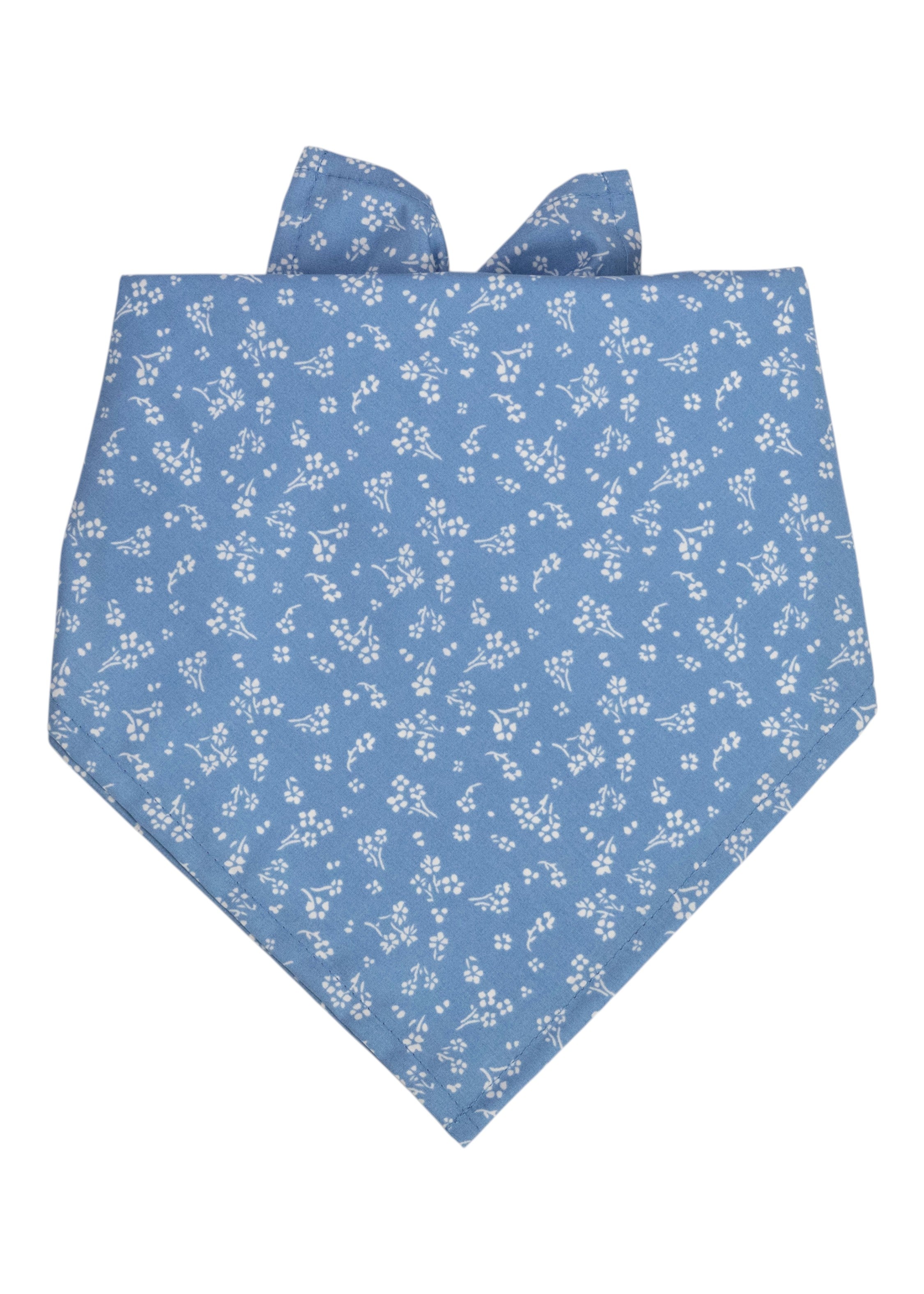 French Blue Blooms Dog Bandana - Crew LaLa