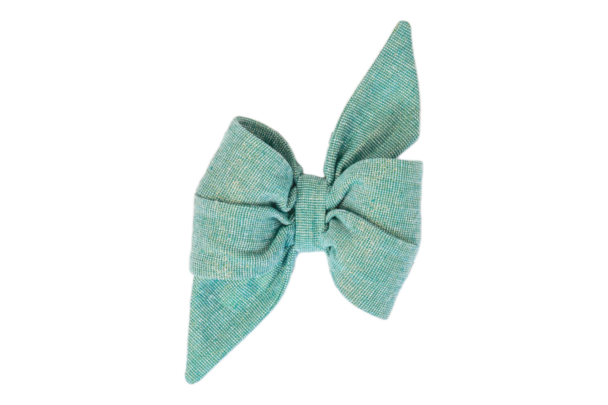 Green Glitter Belle Bow - Crew LaLa