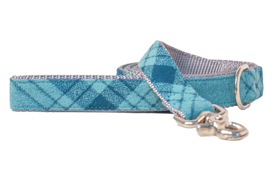 Gus Flannel Matching Leash - Crew LaLa
