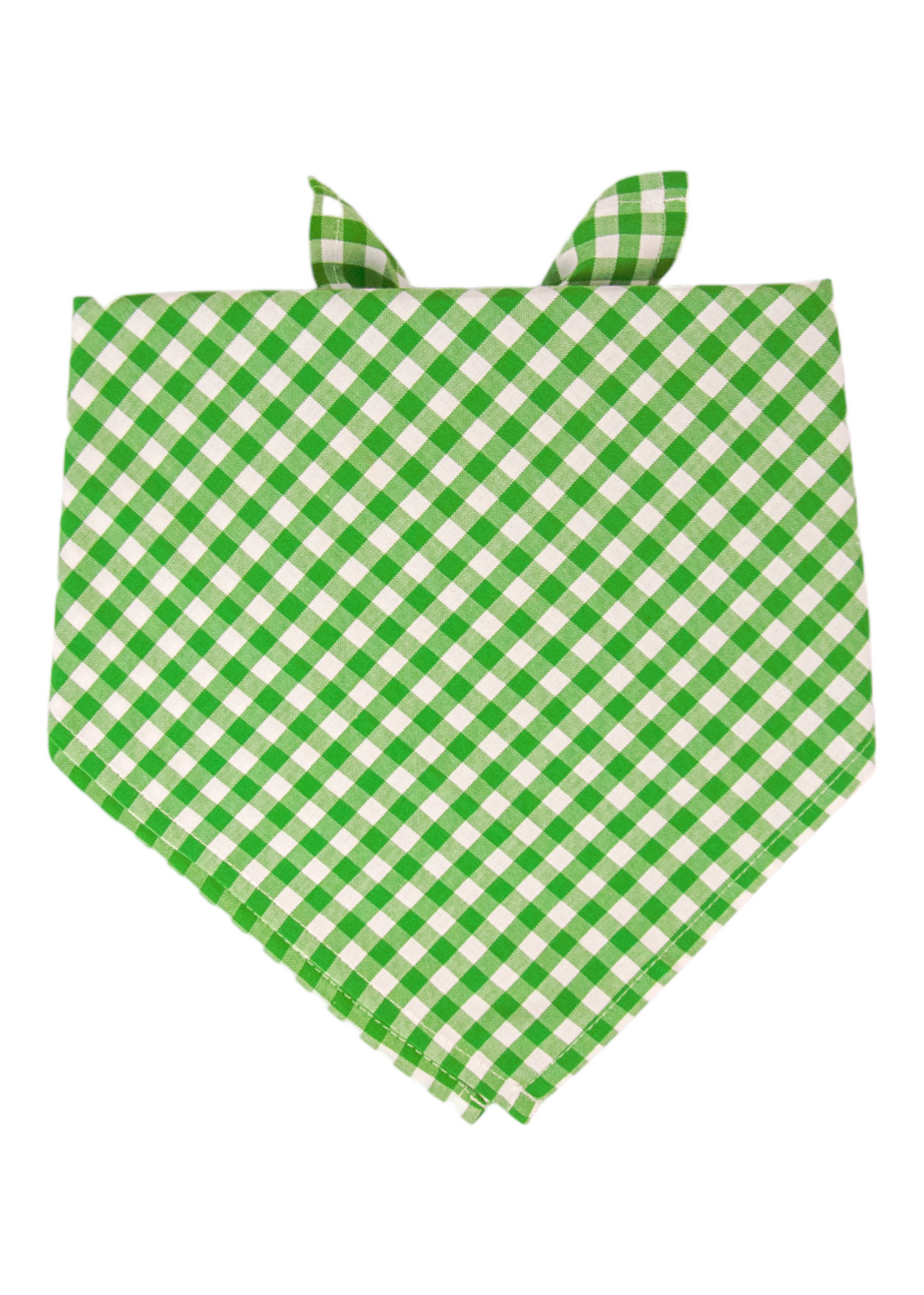 Green Picnic Plaid Dog Bandana