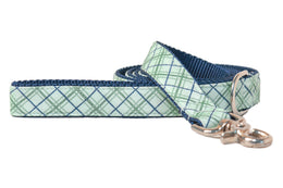 Harvey Plaid Dog Leash