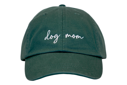 Forest Green Dog Mom Hat