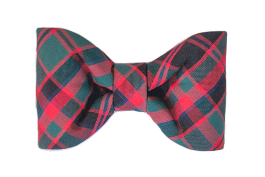 Holiday Plaid Bow Tie - Crew LaLa