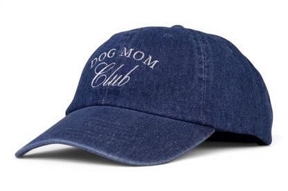 Denim Dog Mom Club Baseball Hat