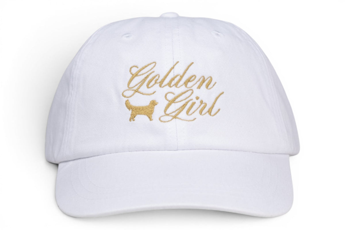White Golden Girl Hat