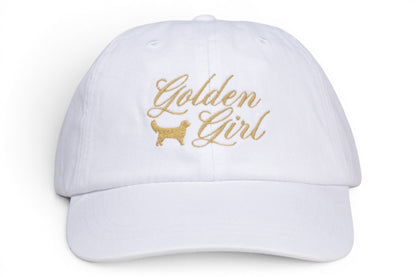 White Golden Girl Hat