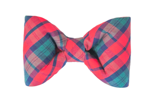 Lukes Plaid Bow Tie - Crew LaLa