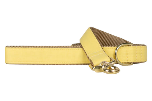 Lemon Yellow Dog Leash - Crew LaLa