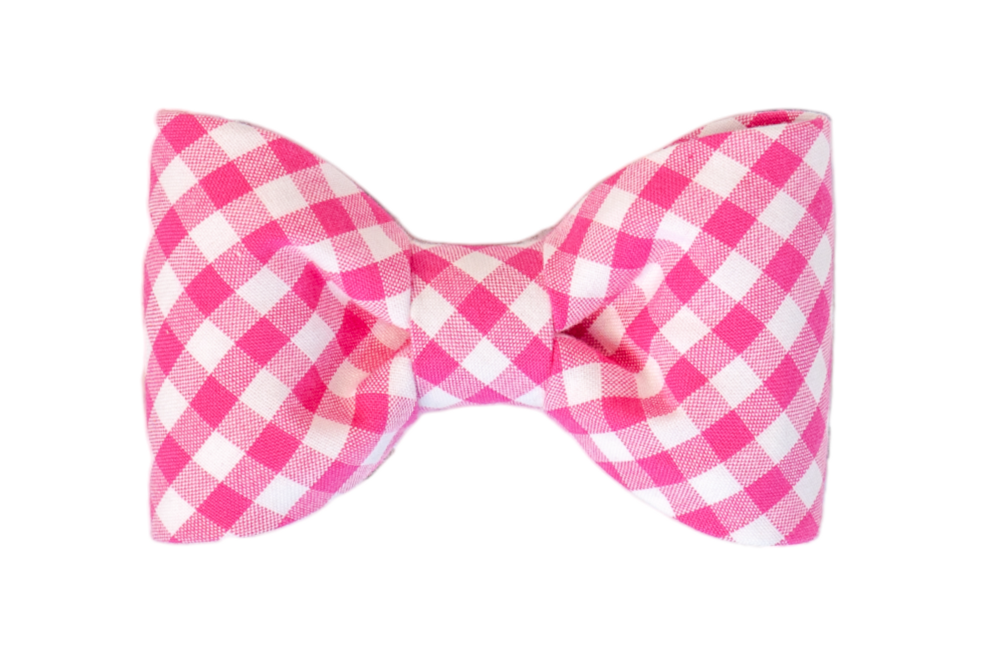 Fuchsia Picnic Plaid Bow Tie - Crew LaLa