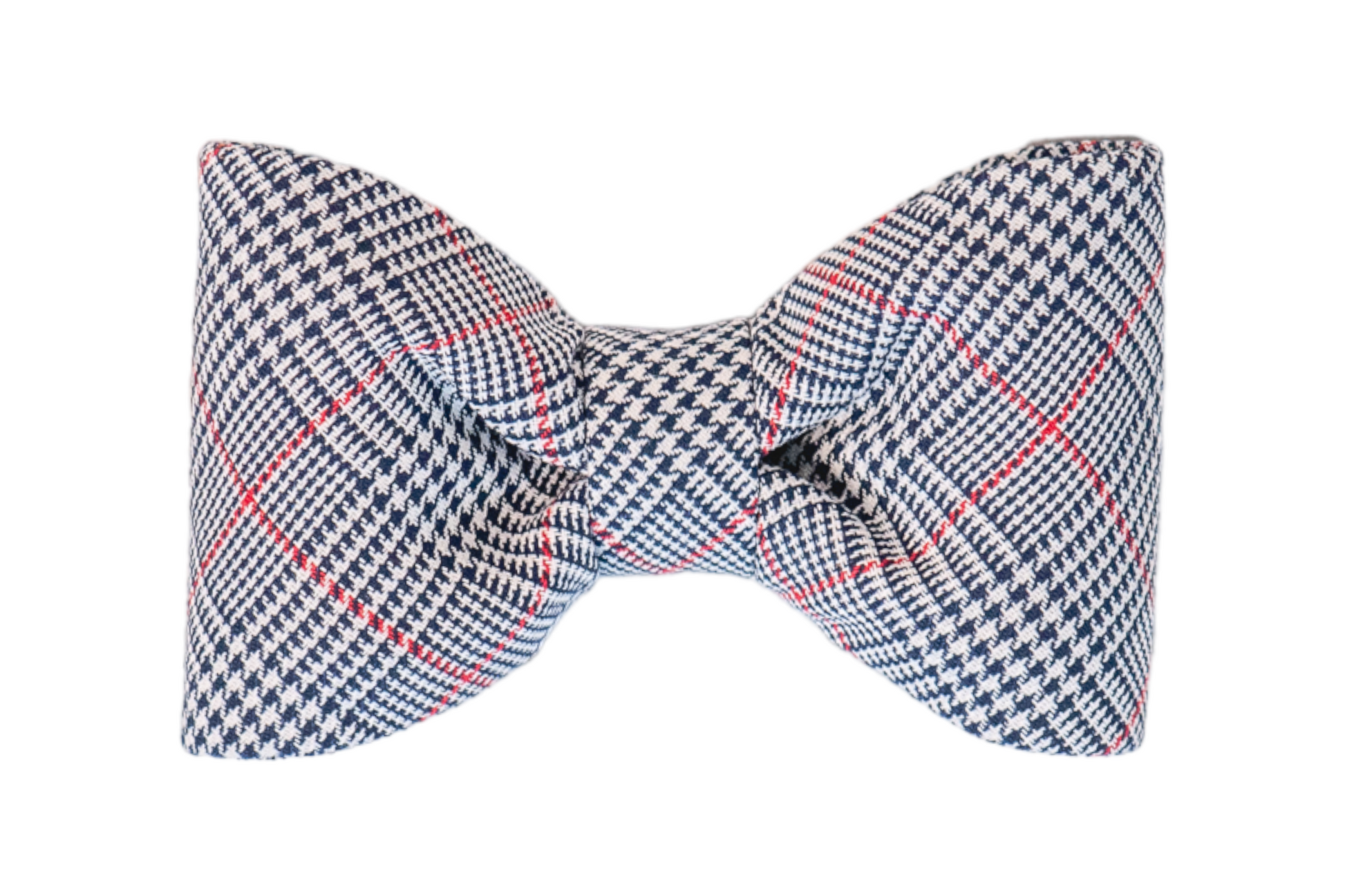 Houndstooth Plaid Bow Tie - Crew LaLa