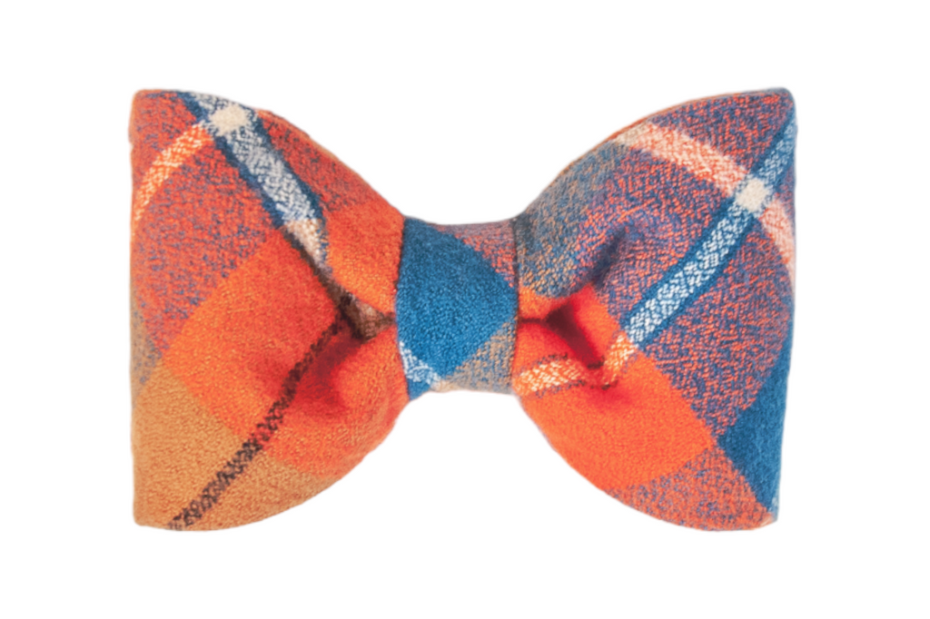 Brewers Flannel Bow Tie