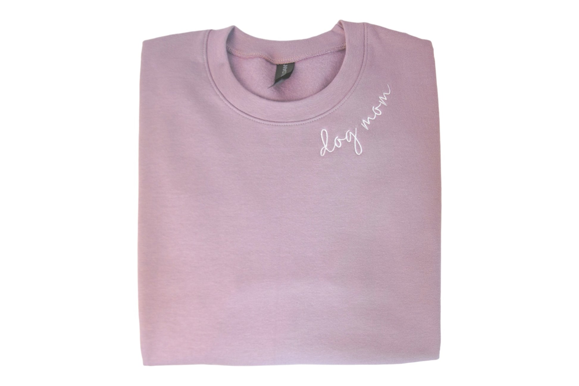 Mauve Dog Mom Sweatshirt - Crew LaLa