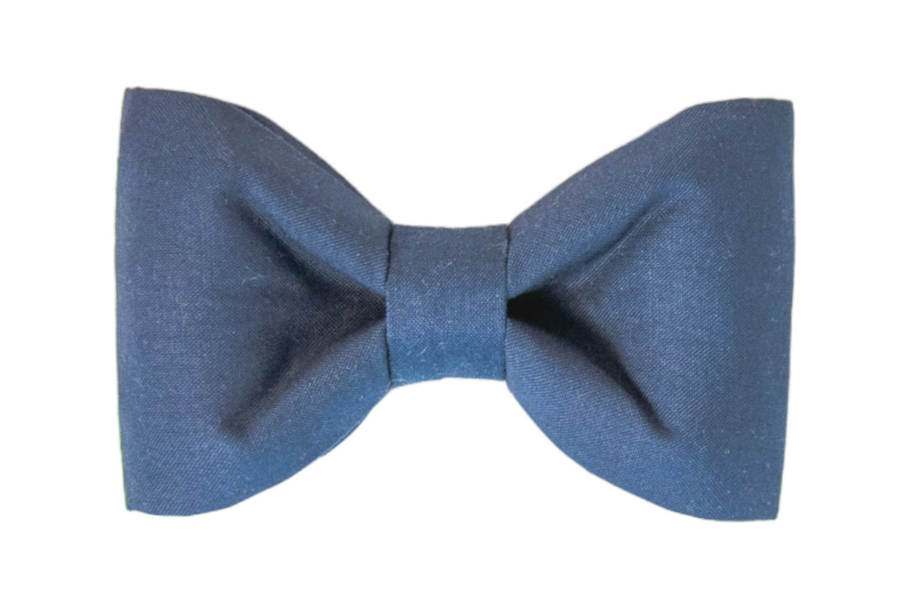 Navy Blue Bow Tie