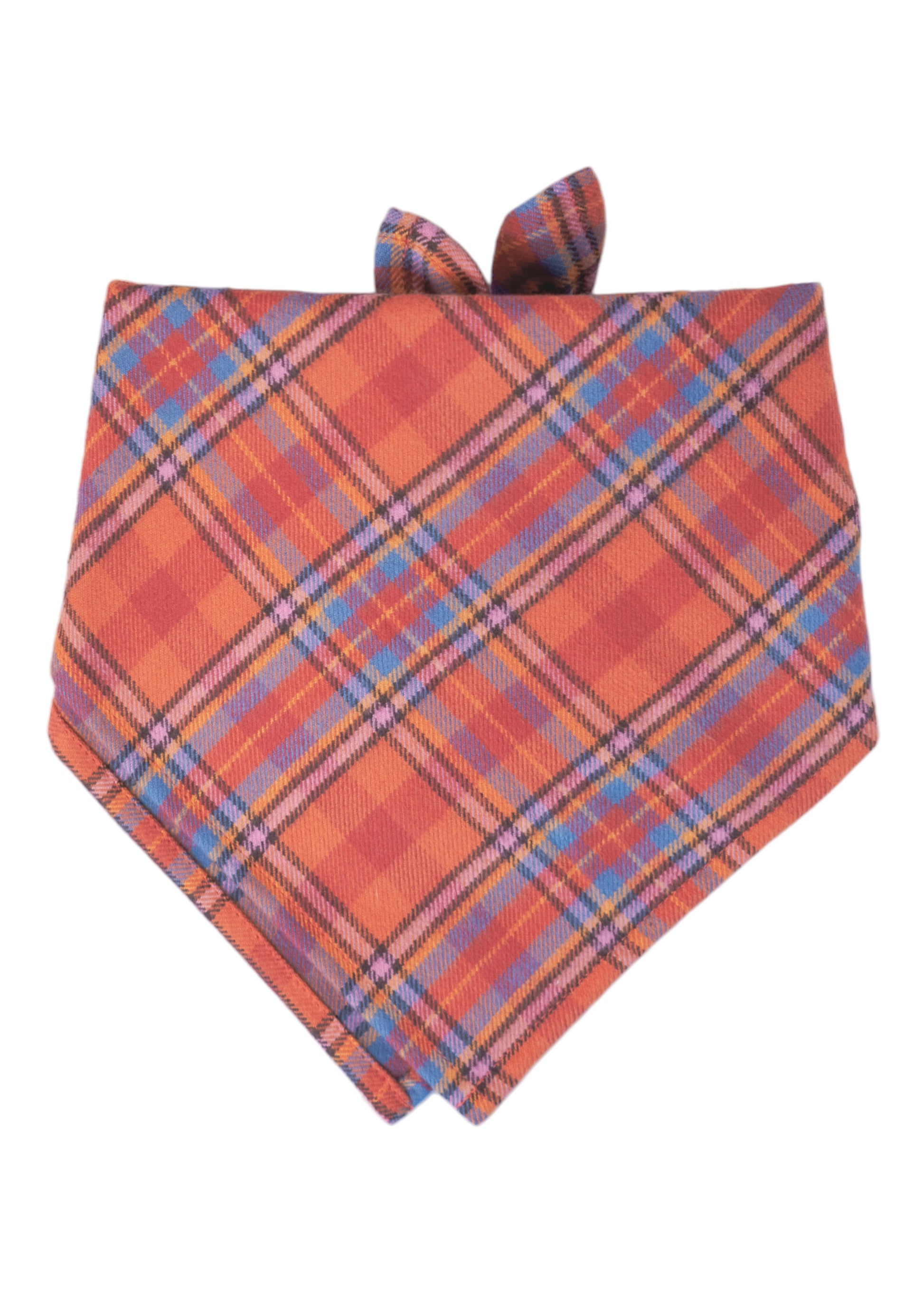 Campfire Flannel Dog Bandana - Crew LaLa