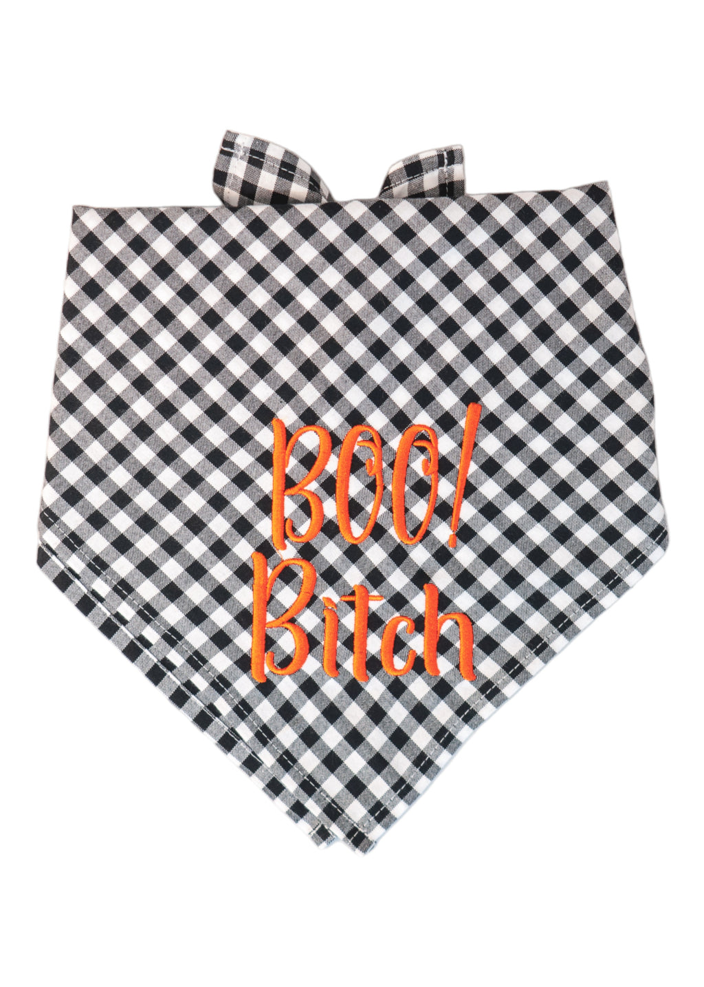 Boo! Bitch Halloween Dog Bandana