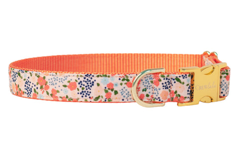 Parisian Posey Dog Collar