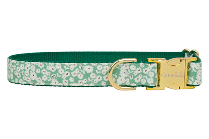 Lucky Meadow Bow Tie Dog Collar - Crew LaLa