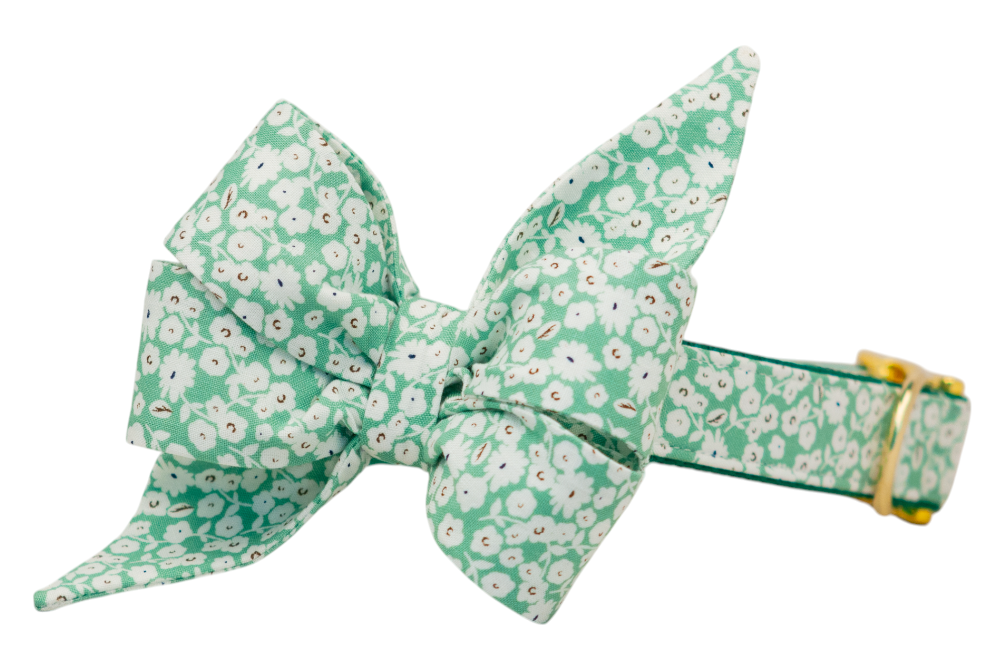Lucky Meadow Belle Bow Dog Collar - Crew LaLa