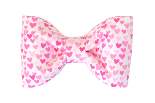 Pink Hearts Bow Tie - Crew LaLa