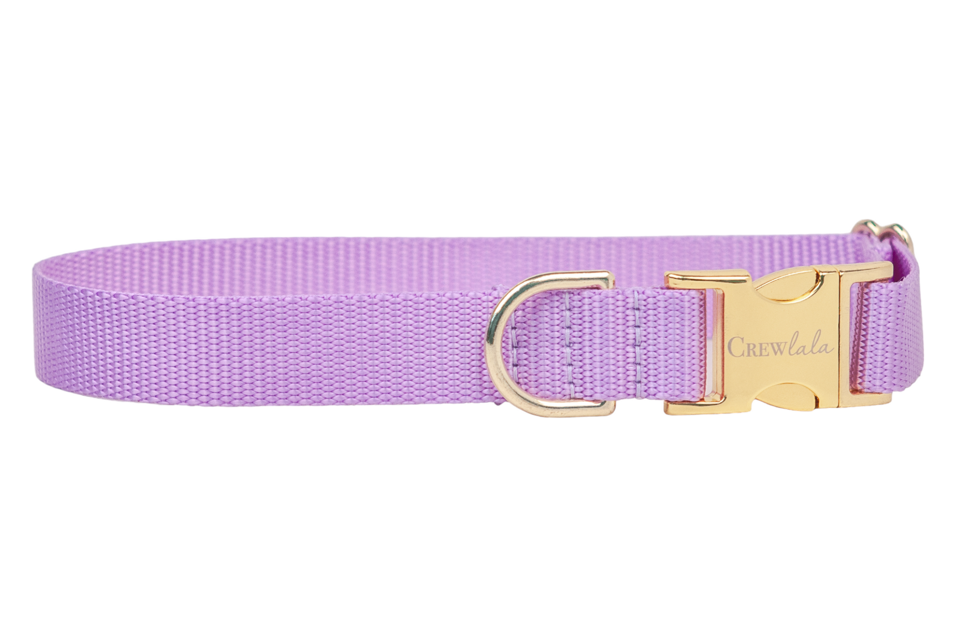 Lavender Webbing Collar - Crew LaLa