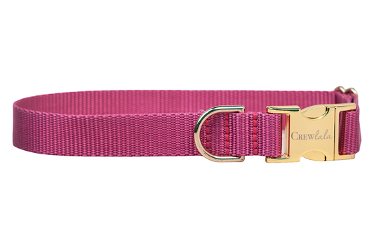 Rose Webbing Collar - Crew LaLa