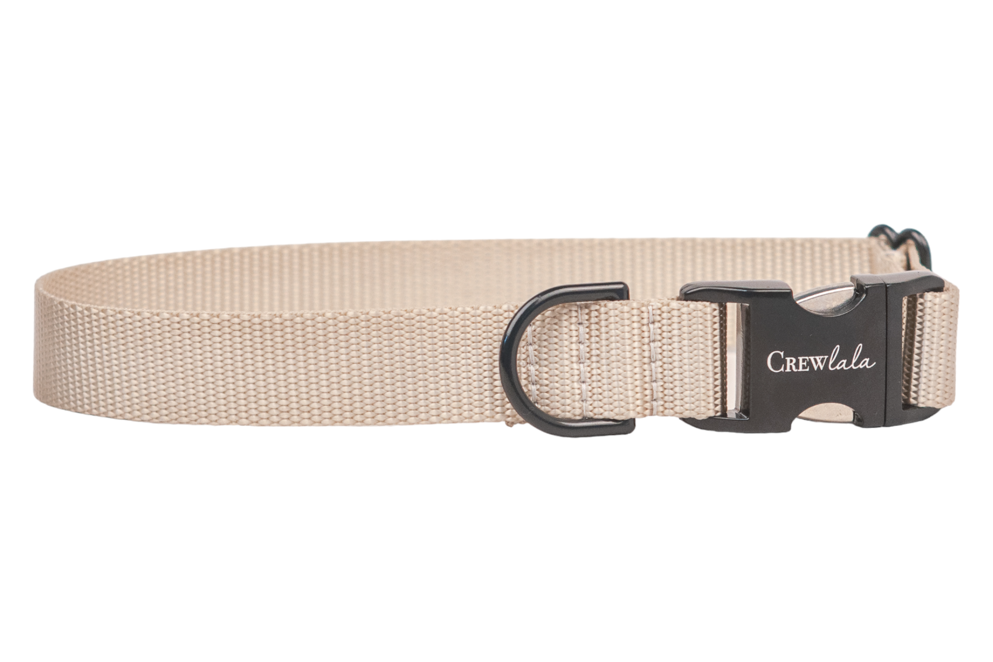 Almond Webbing Collar - Crew LaLa