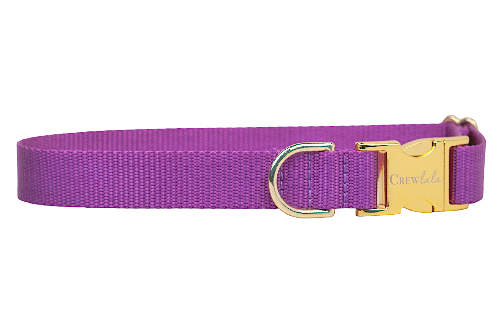 Violet Webbing Collar - Crew LaLa