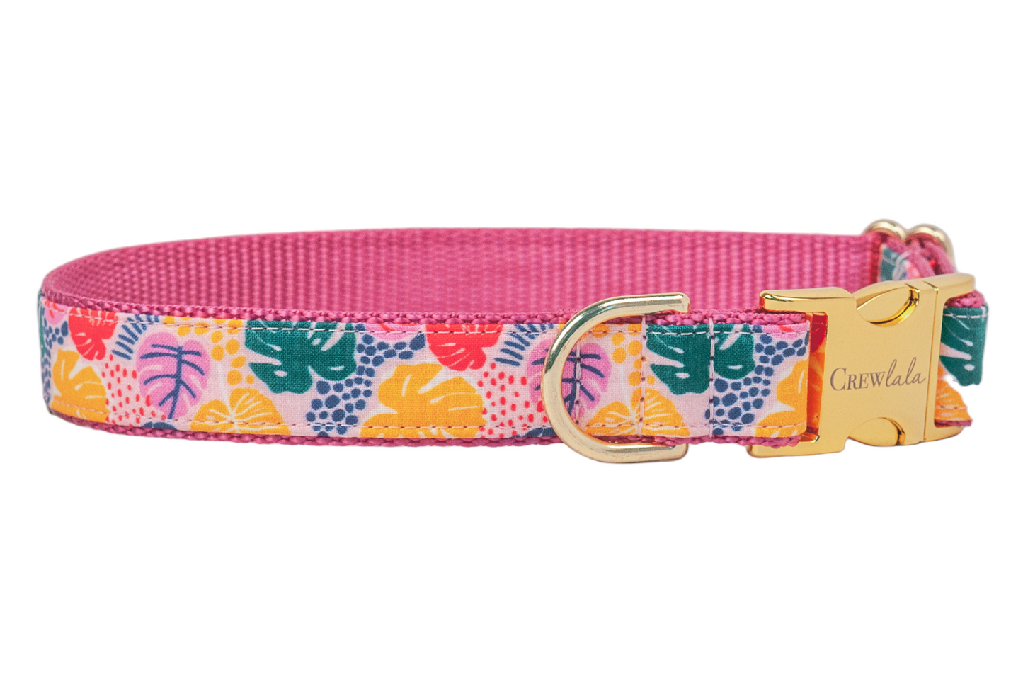 Pop Art Palms Dog Collar - Crew LaLa